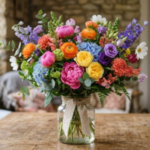 Bouquet de fleurs coupées