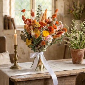 Bouquet de fleurs séchées